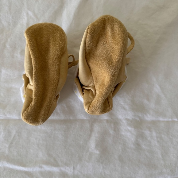 Real leather handmade baby moccasins - Picture 3 of 3